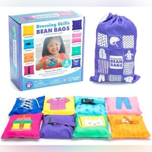Educational Insights Dressing Bean Bags - Montessori - Occupational Therapy Toys